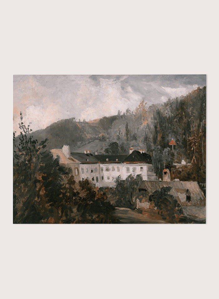 "Motiv Aus Neuwaldegg" Art Print_Sugar & Canvas_Adalbert Stifter