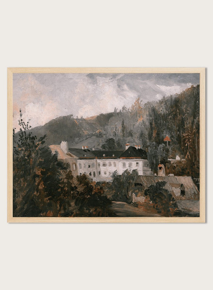 "Motiv Aus Neuwaldegg" Art Print_Sugar & Canvas_Adalbert Stifter