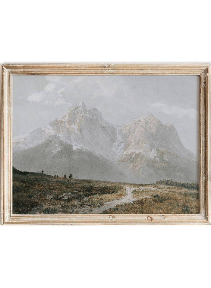 "Mountain Landscape" Art Print_Sugar & Canvas_Konrad Petrides