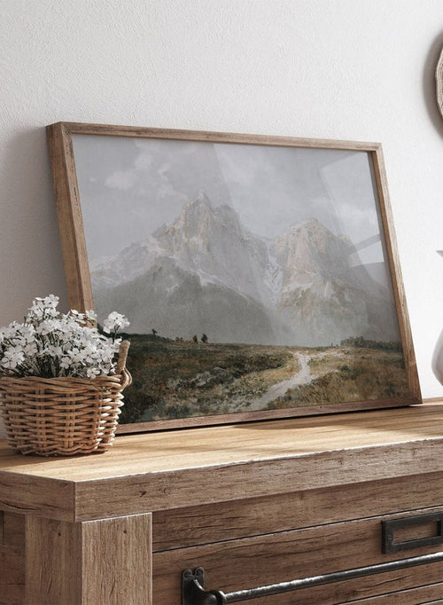 "Mountain Landscape" Art Print_Sugar & Canvas_Konrad Petrides