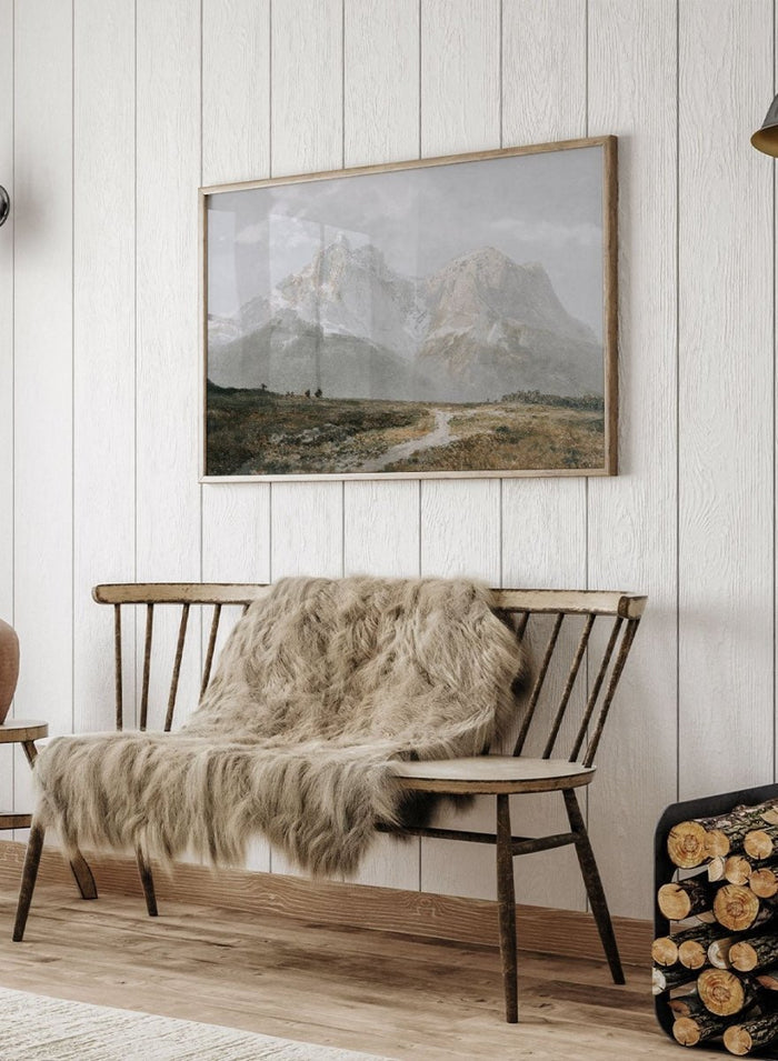 "Mountain Landscape" Art Print_Sugar & Canvas_Konrad Petrides