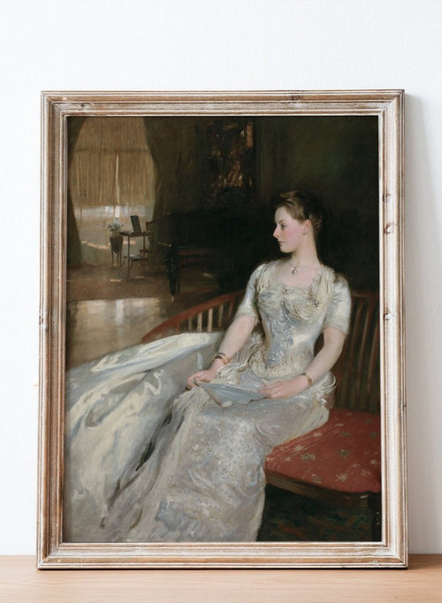 "Mrs. Cecil Wade" Art Print_Sugar & Canvas_John Singer Sargent