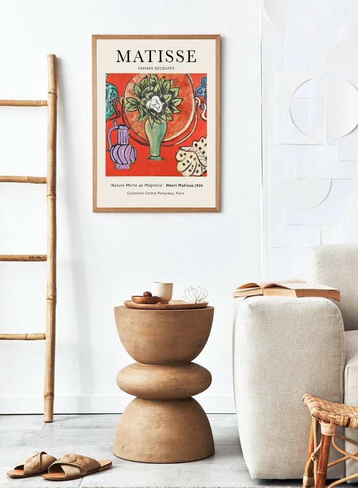 Nature Morte au Magnolia by Henri Matisse Print_Sugar & Canvas