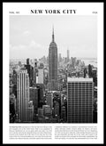 New York City Black and White Travel Art Print_Sugar & Canvas_Sugar & Canvas