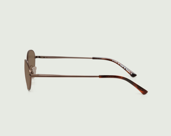 Portobello Adaptive::Nia Eyeglasses Oval Brown metal side