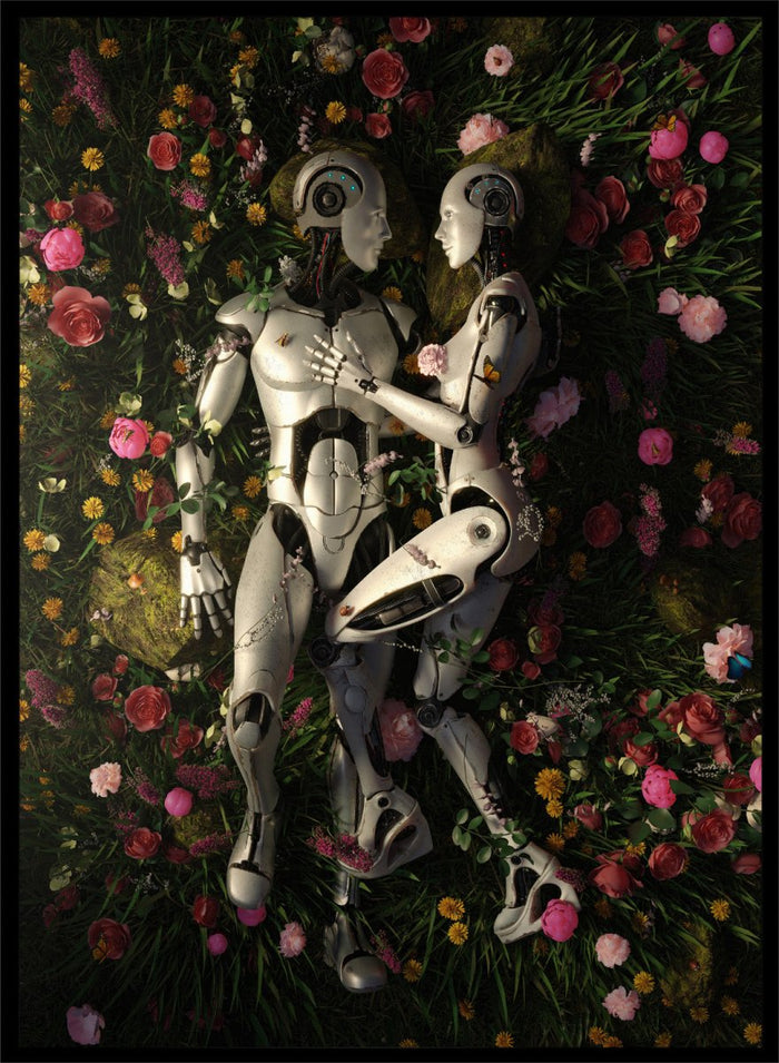Nicebleed - Android Garden Romance Art Print