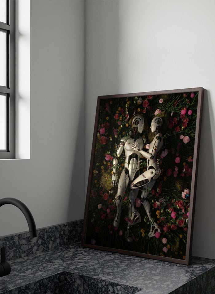 Nicebleed - Android Garden Romance Art Print
