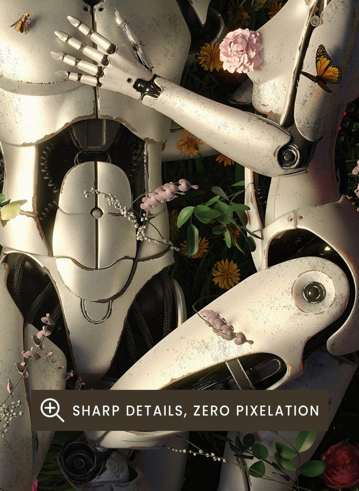 Nicebleed - Android Garden Romance Art Print