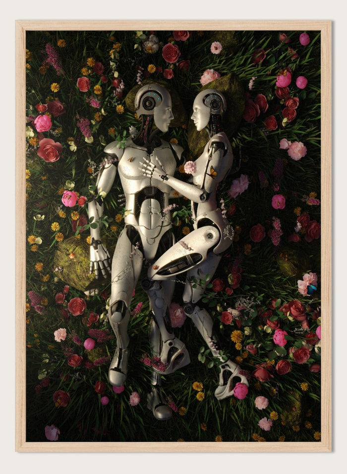 Nicebleed - Android Garden Romance Art Print