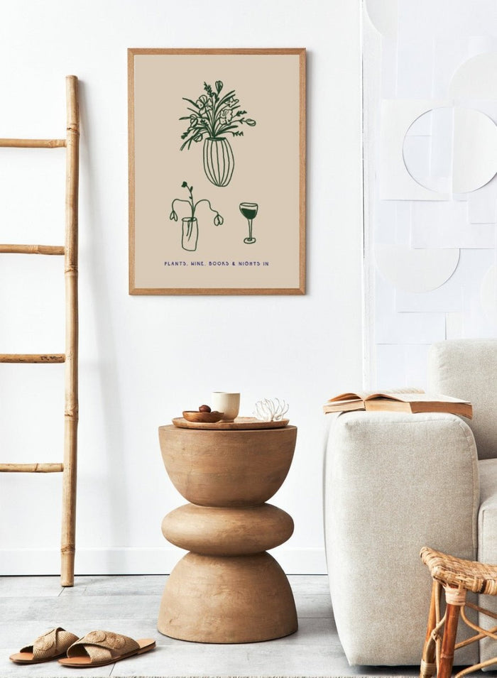 'Nights In' Aesthetic Art Print_Sugar & Canvas_Sugar & Canvas