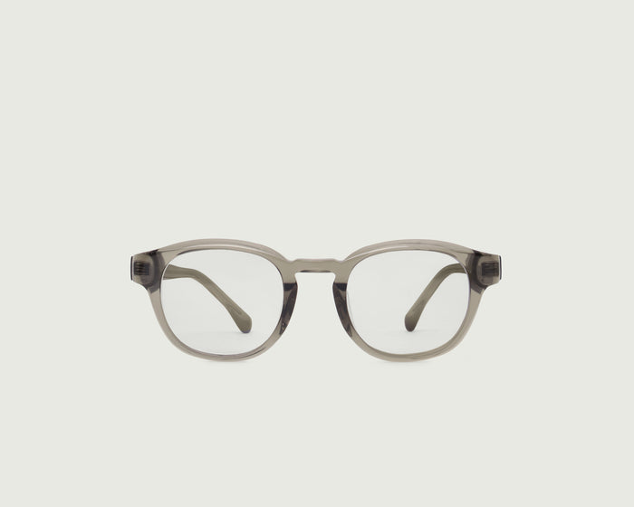 Bonsai::Nobi Eyeglasses round Gray acetate front