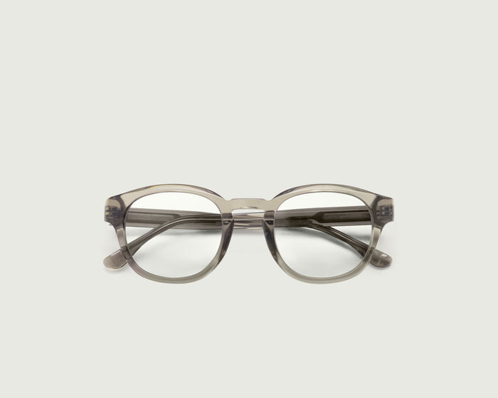 Bonsai::Nobi Eyeglasses round Gray acetate top