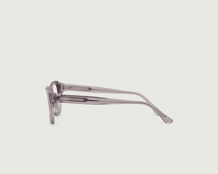 Mauve ::Nobi Eyeglasses round Nude acetate side