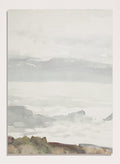 "Ocean Seen from a Cliff, Prout’s Neck, Maine" Art Print