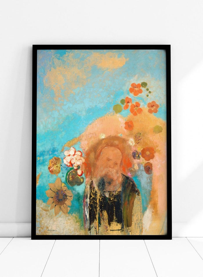 Odilon Redon Evocation of Roussel Art Print OR05_Sugar & Canvas_Odilon Redon