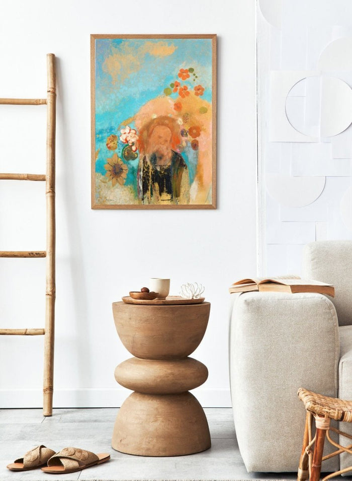 Odilon Redon Evocation of Roussel Art Print OR05_Sugar & Canvas_Odilon Redon