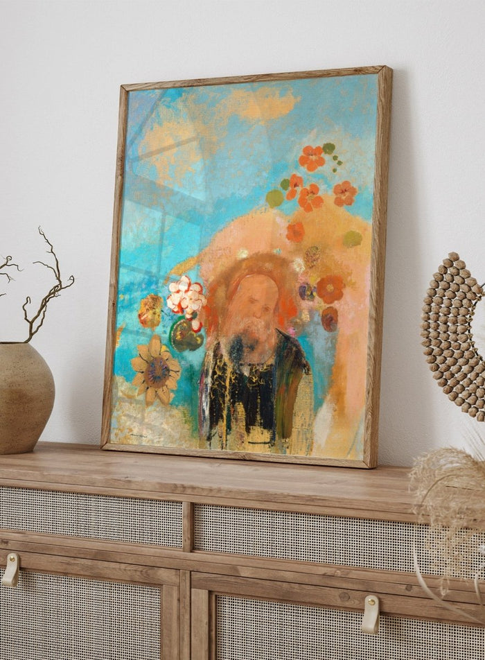 Odilon Redon Evocation of Roussel Art Print OR05_Sugar & Canvas_Odilon Redon