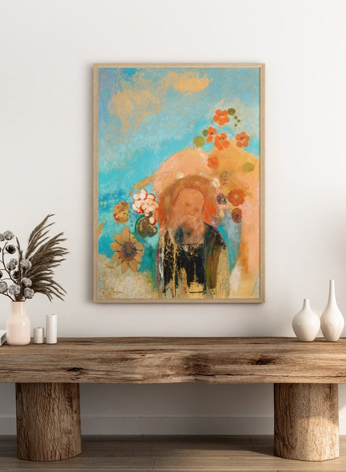 Odilon Redon Evocation of Roussel Art Print OR05_Sugar & Canvas_Odilon Redon