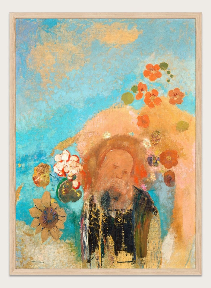 Odilon Redon Evocation of Roussel Art Print OR05_Sugar & Canvas_Odilon Redon