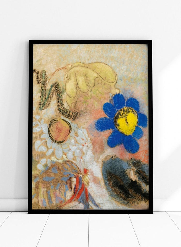 Odilon Redon Flore Sous Marine Art Print OR09_Sugar & Canvas_Odilon Redon
