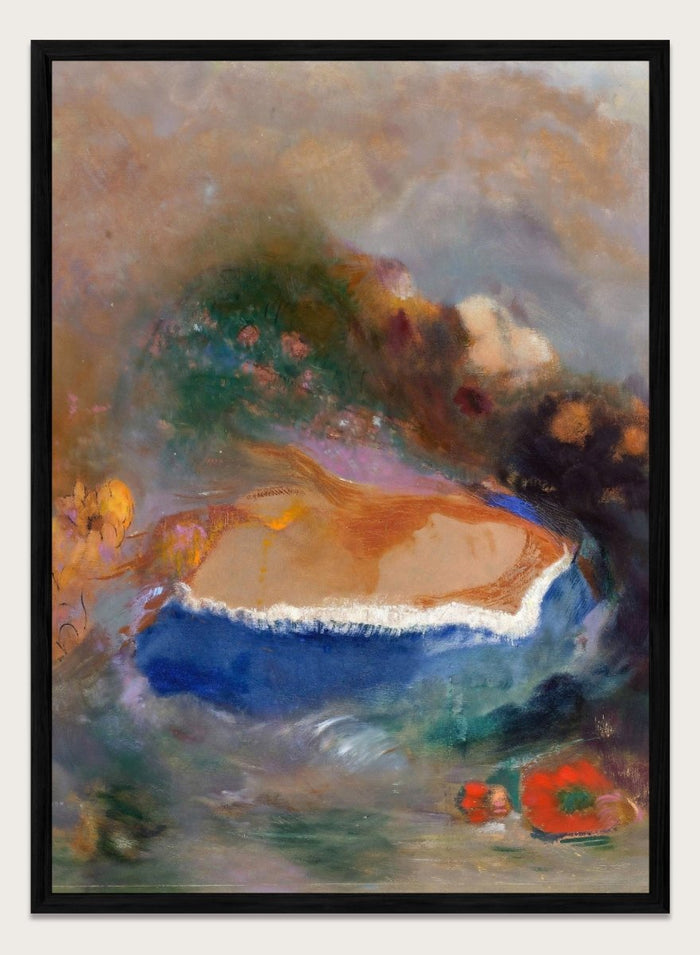 A4/8x12 inches (Framing Available) / Black Wood Frame