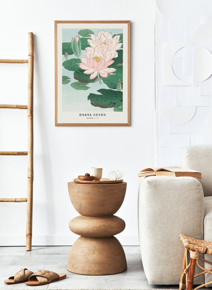 Ohara Koson "Water Lily" Art Print_Sugar & Canvas_Ohara Koson