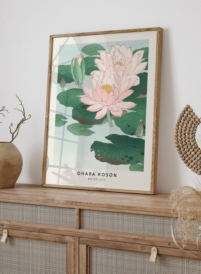 Ohara Koson "Water Lily" Art Print_Sugar & Canvas_Ohara Koson