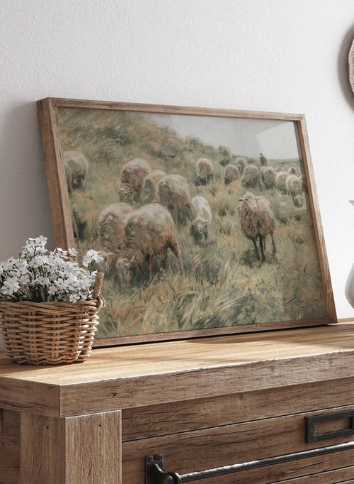 "On the Dunes" Art Print_Sugar & Canvas_Anton Mauve