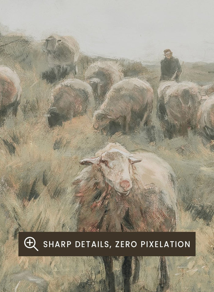 "On the Dunes" Art Print_Sugar & Canvas_Anton Mauve
