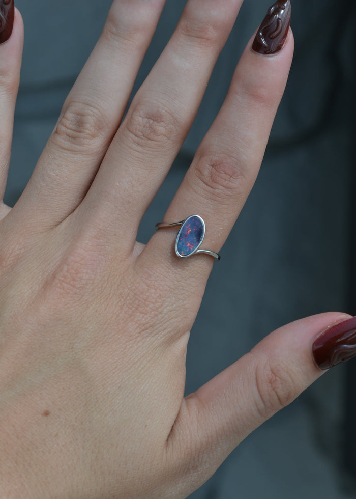Opal Oval Ring