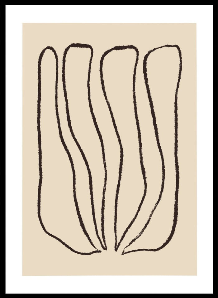 'Organic Form' Aesthetic Art Print_Sugar & Canvas_Sugar & Canvas