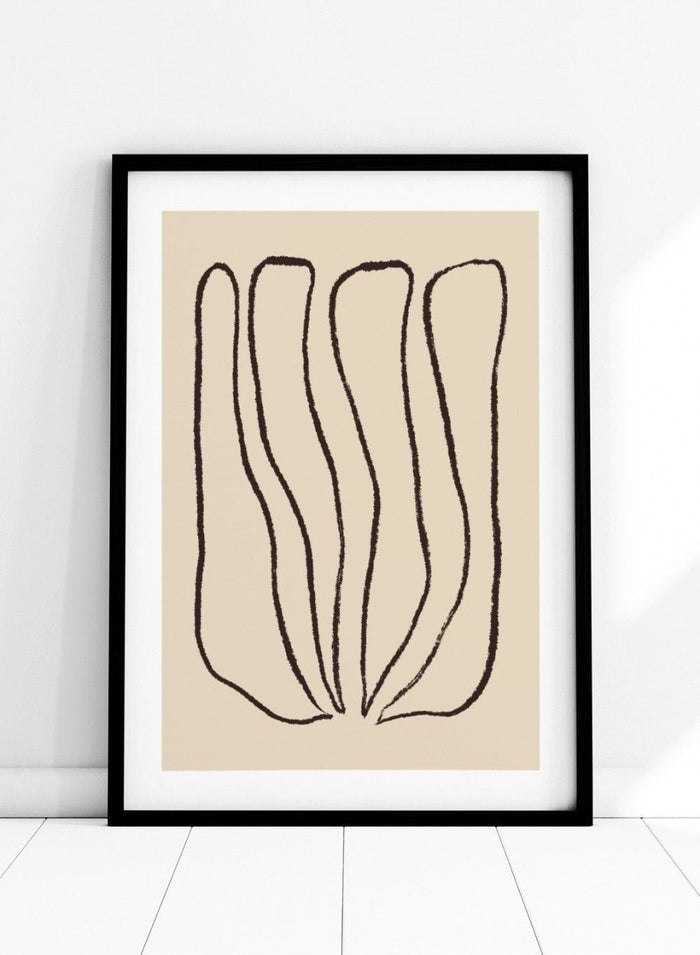'Organic Form' Aesthetic Art Print_Sugar & Canvas_Sugar & Canvas