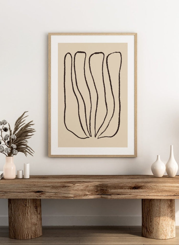 'Organic Form' Aesthetic Art Print_Sugar & Canvas_Sugar & Canvas
