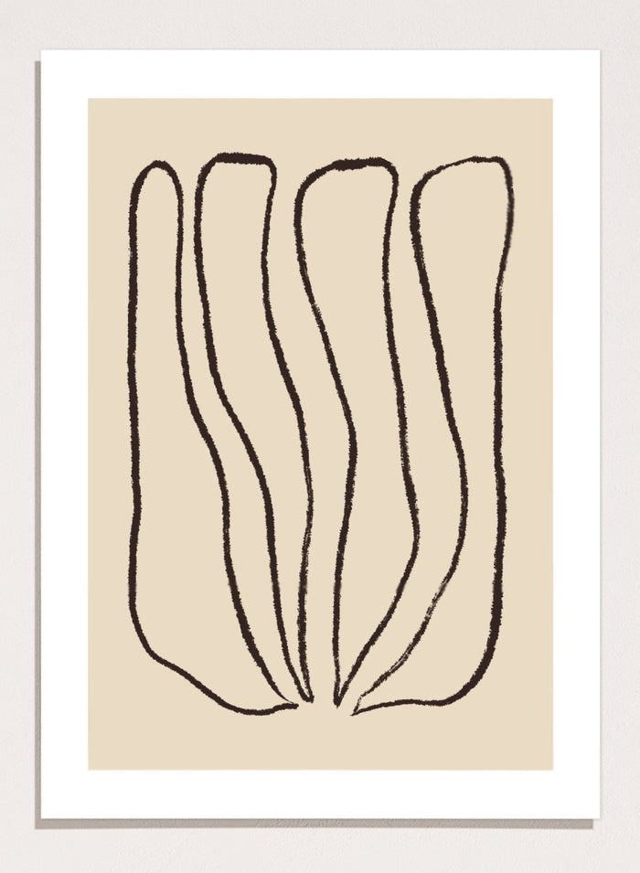 'Organic Form' Aesthetic Art Print_Sugar & Canvas_Sugar & Canvas