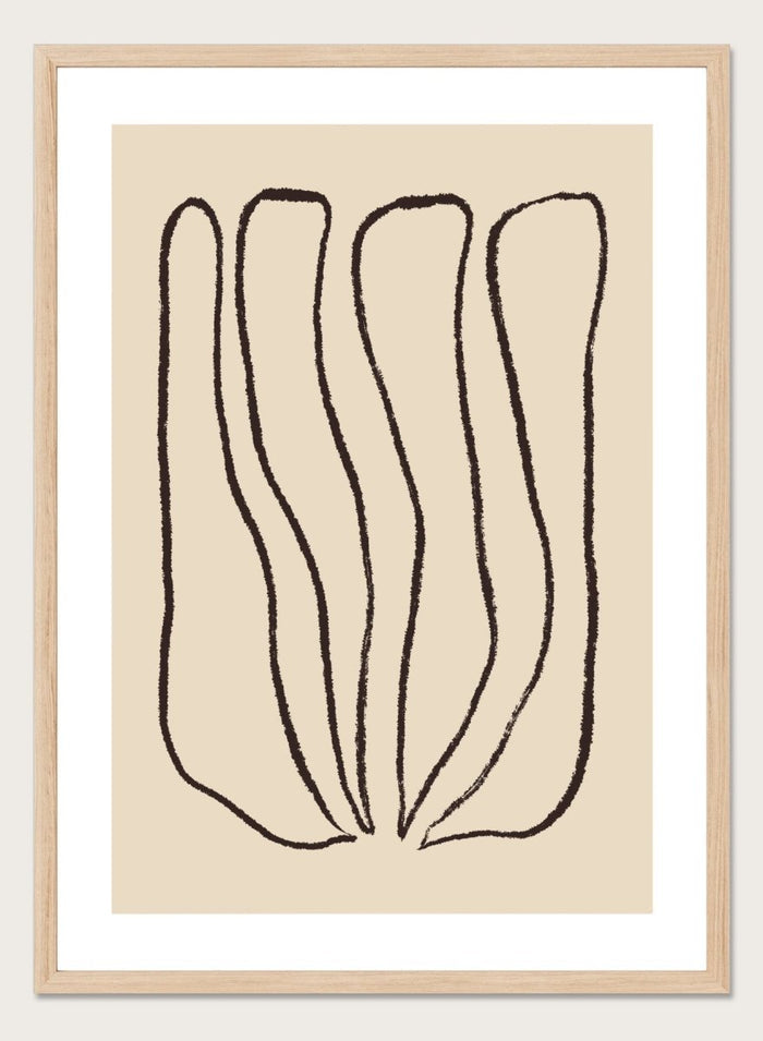'Organic Form' Aesthetic Art Print_Sugar & Canvas_Sugar & Canvas