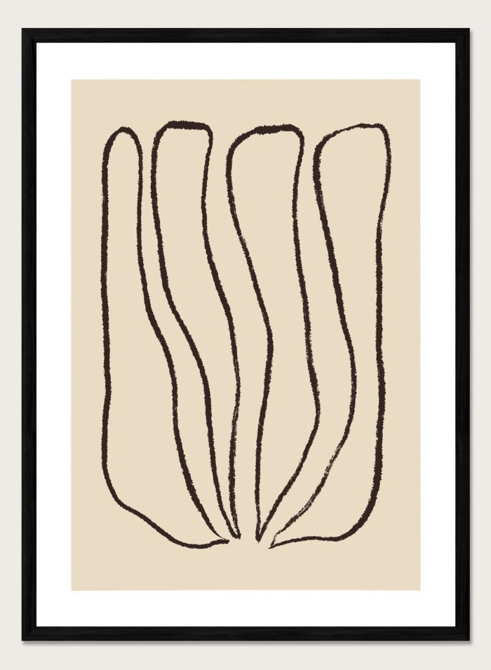 'Organic Form' Aesthetic Art Print_Sugar & Canvas_Sugar & Canvas