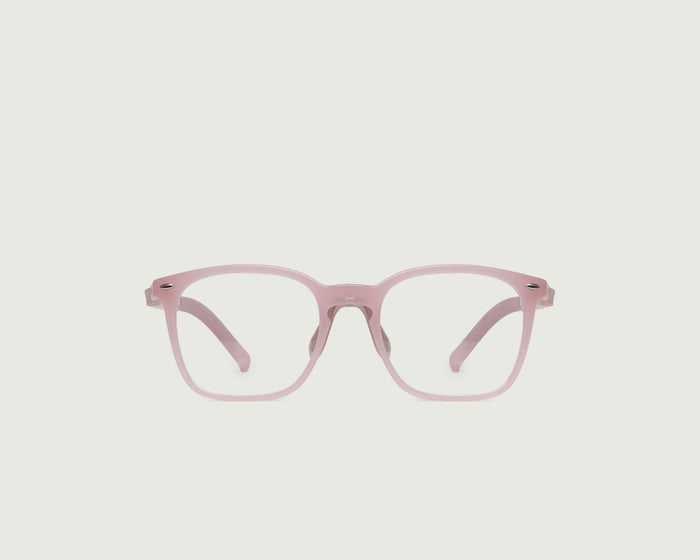 Anemone::Otto Kids Eyeglasses square pink castor seed front