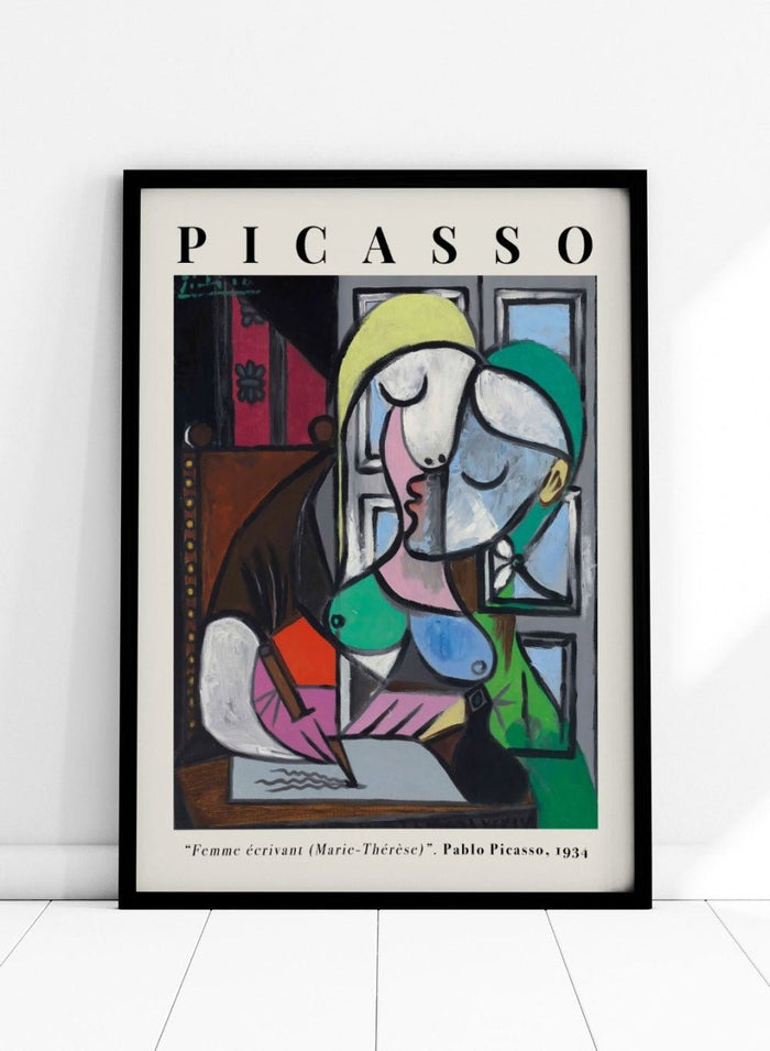 Pablo Picasso - Woman Writing (Marie-Thérèse Walter) Art Print_Sugar & Canvas_Picasso