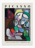 Pablo Picasso - Woman Writing (Marie-Thérèse Walter) Art Print_Sugar & Canvas_Picasso
