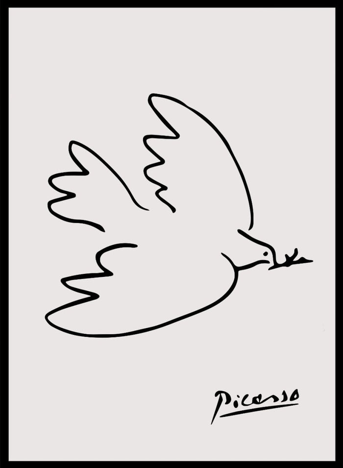 Pablo Picasso Dove of Peace Art Print_Sugar & Canvas_Picasso