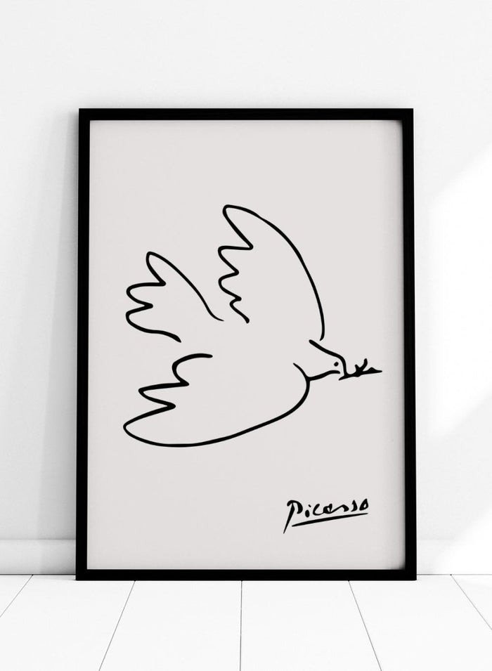 Pablo Picasso Dove of Peace Art Print_Sugar & Canvas_Picasso