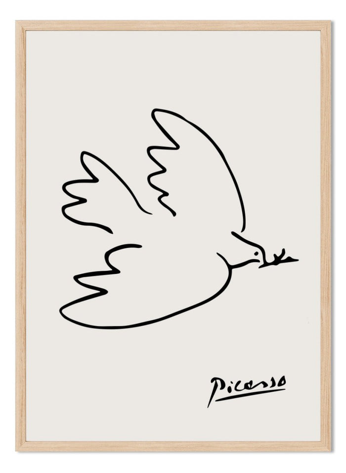 Pablo Picasso Dove of Peace Art Print_Sugar & Canvas_Picasso