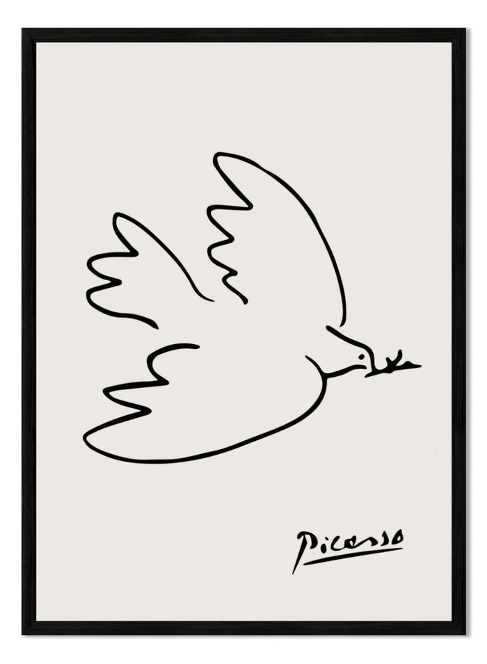 Pablo Picasso Dove of Peace Art Print_Sugar & Canvas_Picasso