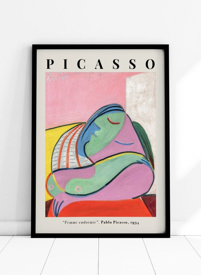 Pablo Picasso Femme Endormie Art Print_Sugar & Canvas_Picasso