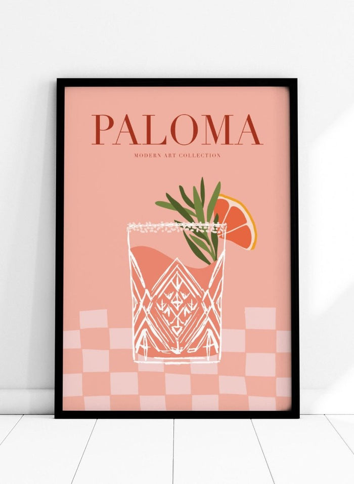 Paloma Drink Bar Art Print_Sugar & Canvas_Sugar & Canvas