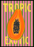 ‘Papaya’ Aesthetic Art Print_Sugar & Canvas_Sugar & Canvas