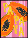 'Papaya Pop' Aesthetic Art Print_Sugar & Canvas_Sugar & Canvas