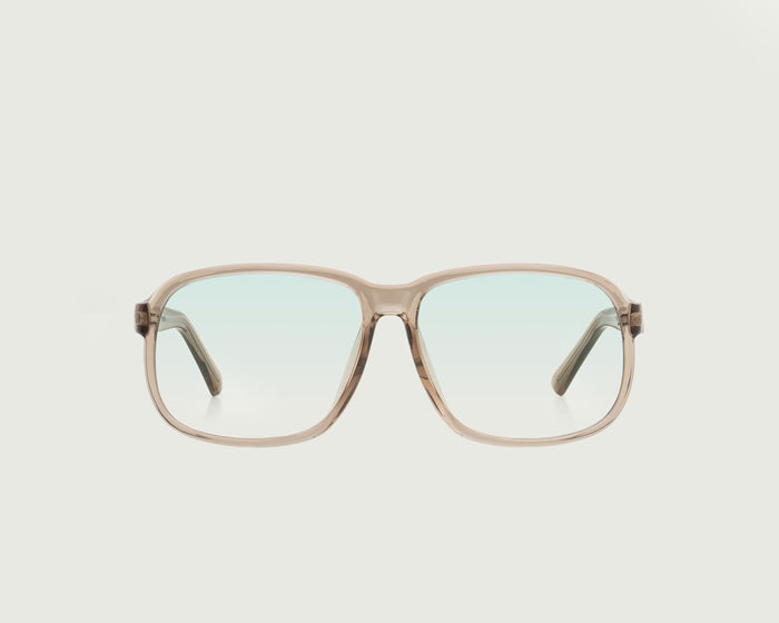 Sesame::Parton Anti-Radiation Glasses square brown recycled polyester front