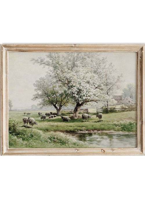 "Pastoral Landscape" Art Print_Sugar & Canvas_Carl Weber