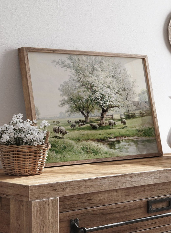 "Pastoral Landscape" Art Print_Sugar & Canvas_Carl Weber